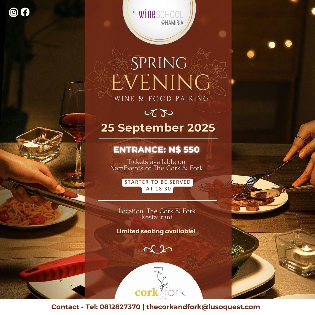 Spring Evening Wine & Food Pairing